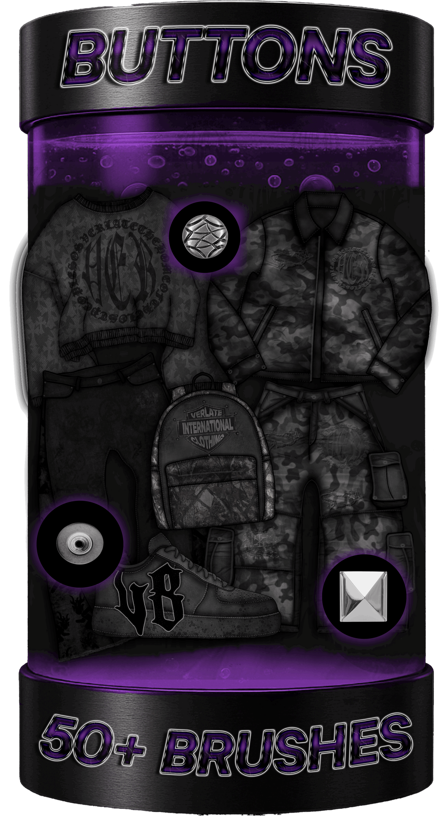 DONDES CUSTOM BUTTONS - DESBYDON